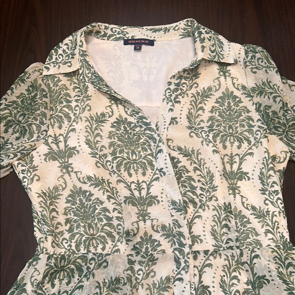 🌿 Skies Are Blue “Make Your Own Sunshine” Dress – XS, NWOT 🌞 - Picture 4 of 10